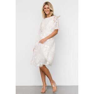 BalticBorn Women S Duchess Tulle Dress White Garden Floral Bridal Shower Party
